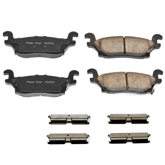 Power Stop Rear Z17 Evolution Ceramic Brake Pads with Hardware 17-1120