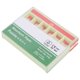 thumbnail image 2 of 200 piezas de puntos de papel absorbente Dental, puntos de papel absorbentes para conducto radicular, herramienta Dental 25 # rojo, 2 of 8