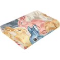 thumbnail image 5 of Verolix Decorative Throw Blanket 40 x 50 Inches, Soft Flannel Fleece Lightweight Cozy Blanket for Sofa, Bed and Living Room, 5 of 5