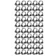 thumbnail image 1 of 50PCS PE Pipe Clamp 20 Irrigation Pipe Fixed to Prevent Water Leakage Sprinkler Drip Pipe Accessories Fixed Snaps, 1 of 5