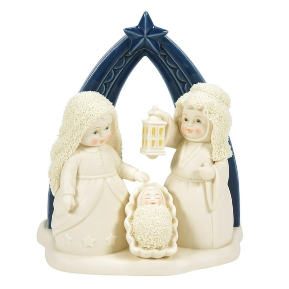 Department 56 Snowbabies Midnight Clear Nativity Christmas Figurine 5.9in H