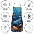 thumbnail image 6 of Sikiie Whimsical Underwater Fantasy Aprons for Kitchen Cooking Aprons, Chef Apron for Men Women Chef, 6 of 7