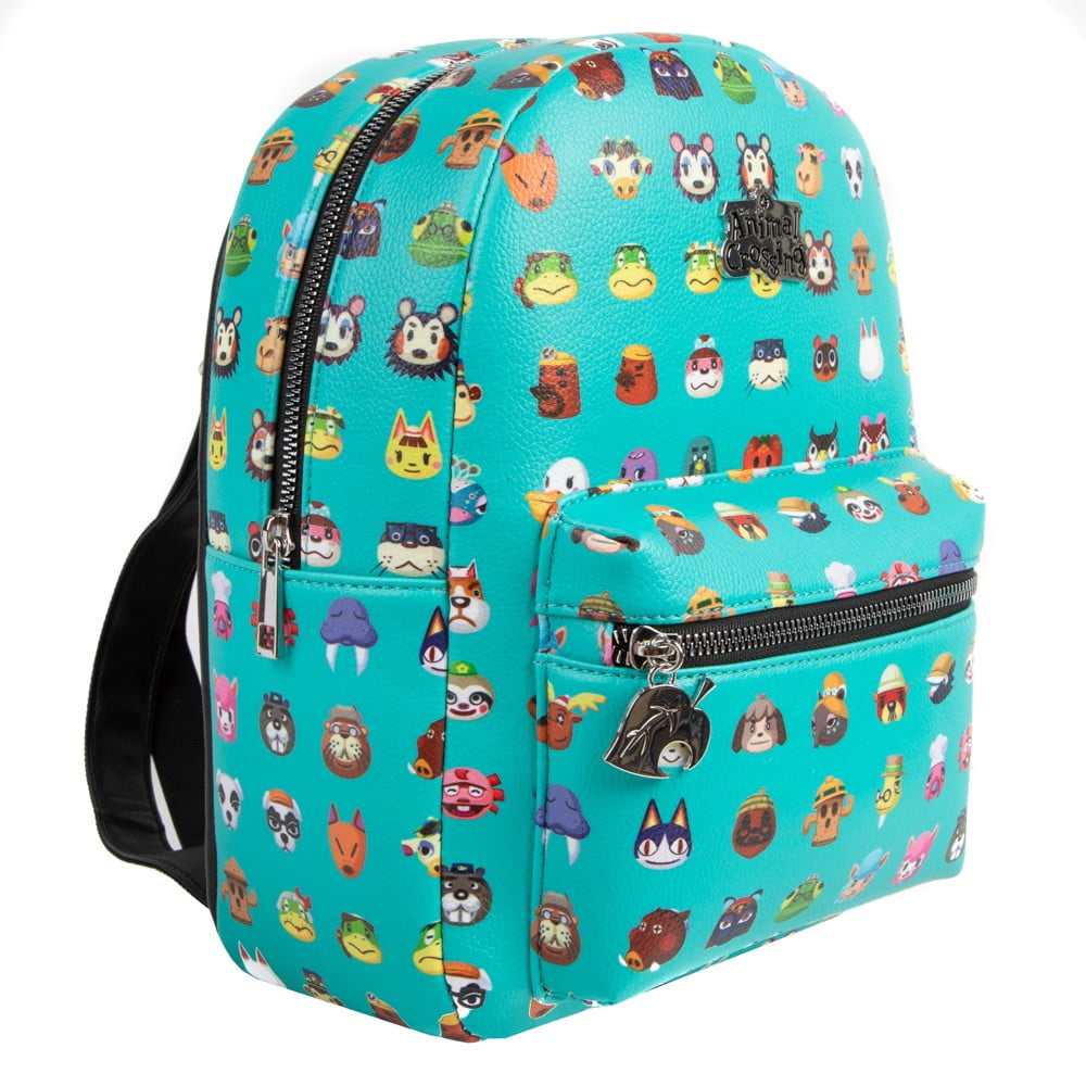 Bioworld Animal Crossing Character Print Mini Backpack