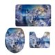 thumbnail image 2 of 3pcs / Set Alfombra de pedestal de baño Alfombrillas de baño Set Cubierta de asiento de inodoro antideslizante Sunnimix Cubiertas de inodoro de baño, 2 of 6