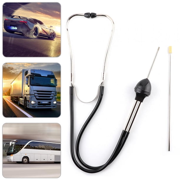 Estetoscopio para Motor, Estetoscopio para Cilindros, Herramienta Auditiva Sensible Paragnósón de detector de Motores Interno Mecánnico Comrobador de Motores para Automóviles