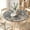 Style 7, variant on Marble Texture Fitted Round Tablecloth Waterproof Table Covers Elastic Edged White Marble Pattern Table Clothes for Dining Table