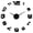 Black,27inch, variant on 3D Arabic Numerals Big Wall Clock Modern Design Large Frameless Wall Watch Decorative Clock Mirror Effect Living Room Wall Decor(Gold,37inch)