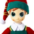 thumbnail image 2 of Portable North Pole Dogood Elf Plush Toy Green With Personalized Video Messages From Santa, 2 of 9
