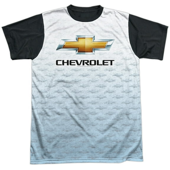 Chevrolet - Logo Repeat - Short Sleeve Black Back Shirt - XXX-Large
