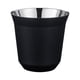 thumbnail image 1 of Bewildely Tazas de café, botella de doble pared, antiescaldado, 80ML, taza para beber té, anillo, taza aislante para la boca, habitación, oficina de Teteras Negro Bewildely HA081344-02, 1 of 6