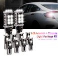 thumbnail image 1 of Auto Led Trunk Brake Turn Signal Bulb Car Led Parking Tail Lights Reverse Lamp License Plate Light (T15-W16W-2835-15SMD+4 Pairs T10-3030-3SMD), 1 of 5