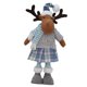 thumbnail image 4 of Figura de muñeca navideña Muñeca navideña de pie Hermosa figura navideña decorativa Alce 18x13x58cm, 4 of 9