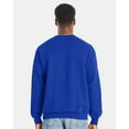 thumbnail image 3 of Hanes - Perfect Fleece Crewneck Sweatshirt - RS160 - Deep Royal - Size: XL, 3 of 5