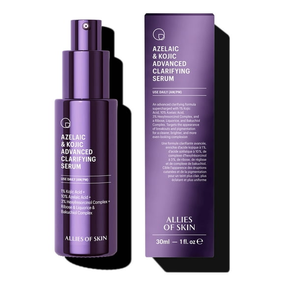 Sérum facial Allies of Skin Azelaic & Kojic 30 ml para el acné