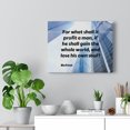 thumbnail image 2 of Scripture Walls  Own Soul Mark 8:36 Bible Verse Canvas Christian Wall Art Ready to Hang Unframed, 2 of 16