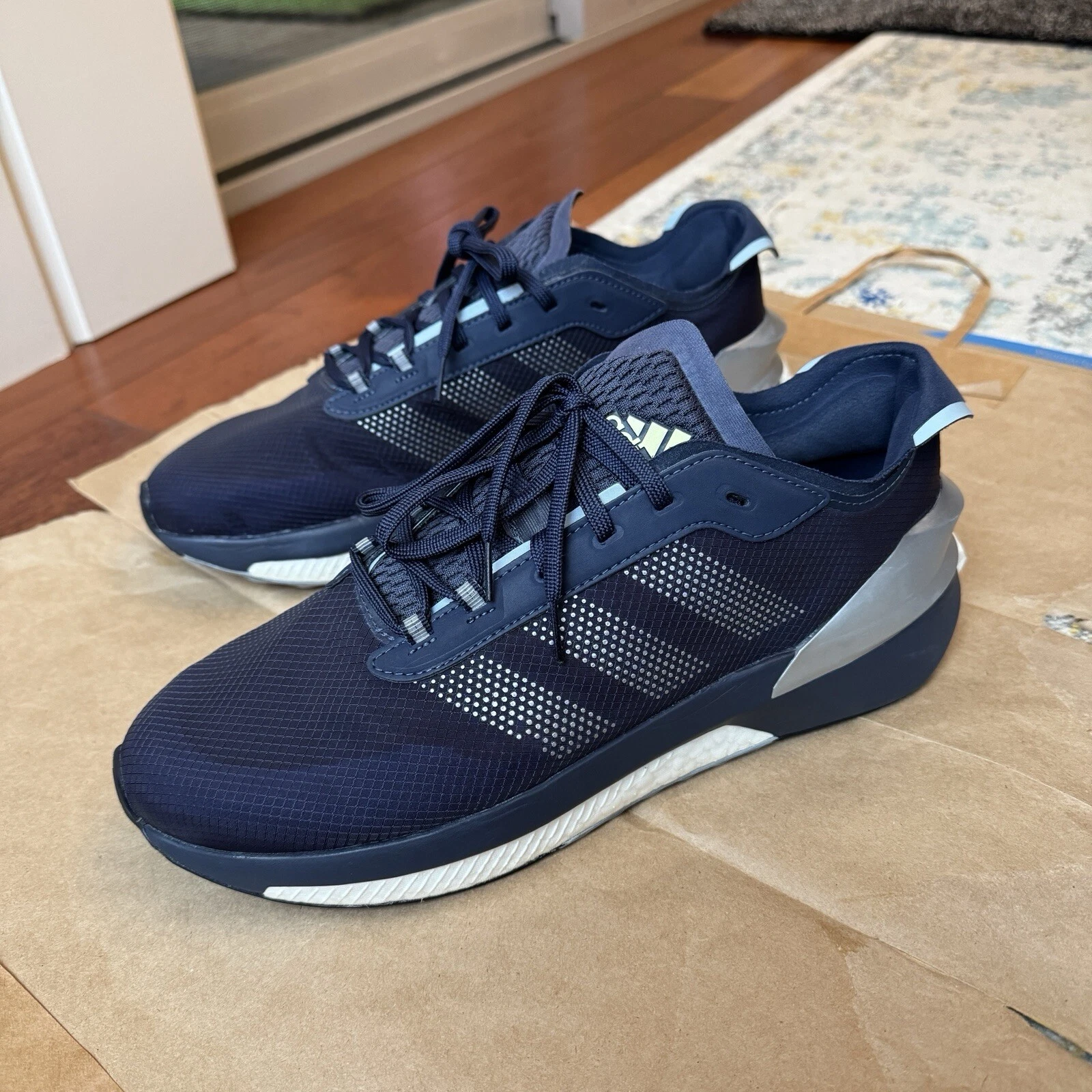 adidas Avryn Low Boost Shadow Navy Blue Men Size 10.5 Running Sneakers  IG2352 - Walmart.ca