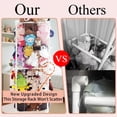 thumbnail image 5 of INFTOYCO Almacenamiento de animales de peluche grande Soporte para jaula de zoológico Actualización PVC Organizador de almacenamiento de animales de peluche Ahorro de espacio Juguetes de peluche Sopor, 5 of 5