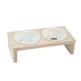 thumbnail image 3 of Cat Bowls for Food and Water, Cat Food Bowl Ceramic Cat Bowl Neck Protection Non, 3 of 8