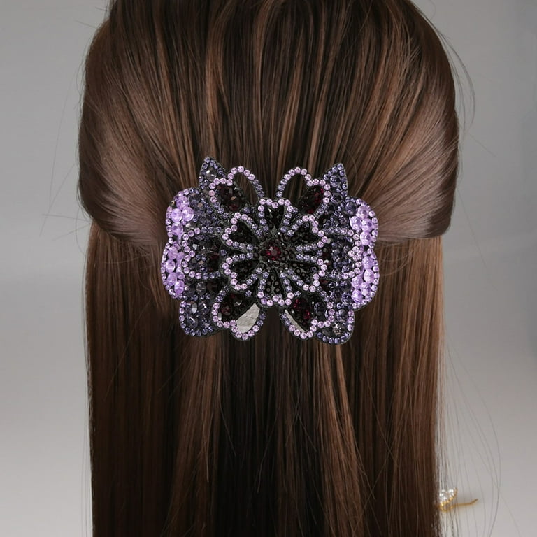 CRYSTAL HAIR CLAW LARGE CHOCOLATE BROWN CRYSTAL HAIR CLAW LARGE CHOCOLATE BROWN