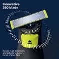 thumbnail image 3 of Philips Norelco Oneblade 360 Pro Hybrid Electric Trimmer QP6531/70, 3 of 15