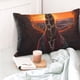thumbnail image 4 of Fotbe Tree Hollow Meditating Giraffe Funda de Almohada Decorativa Estilo Occidental, Lujo en Algodón, Fundas para Almohadas King, Cojín Estampado para Decoración del Hogar-16"x24", 4 of 6