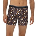 thumbnail image 2 of Men'S Boxer Briefs, Autumn Leaf Fox Mushroom Soft And Breathable Mens Underwear Boxer Briefs With Widen Waist, 2 of 2