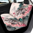 thumbnail image 3 of Renewold Car Seat Cover Full Set, Car Seat Protector for Women Men, Auto Front and Back Seat Cover Universal Fits for SUV Sedan Van, Watercolor Tiger, 3 of 7