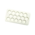 thumbnail image 2 of Ice Cube Trays Honeycomb Shape Mould Chocolate DIY Maker Flexible Stackable Refrigerator Mold, 2 of 8