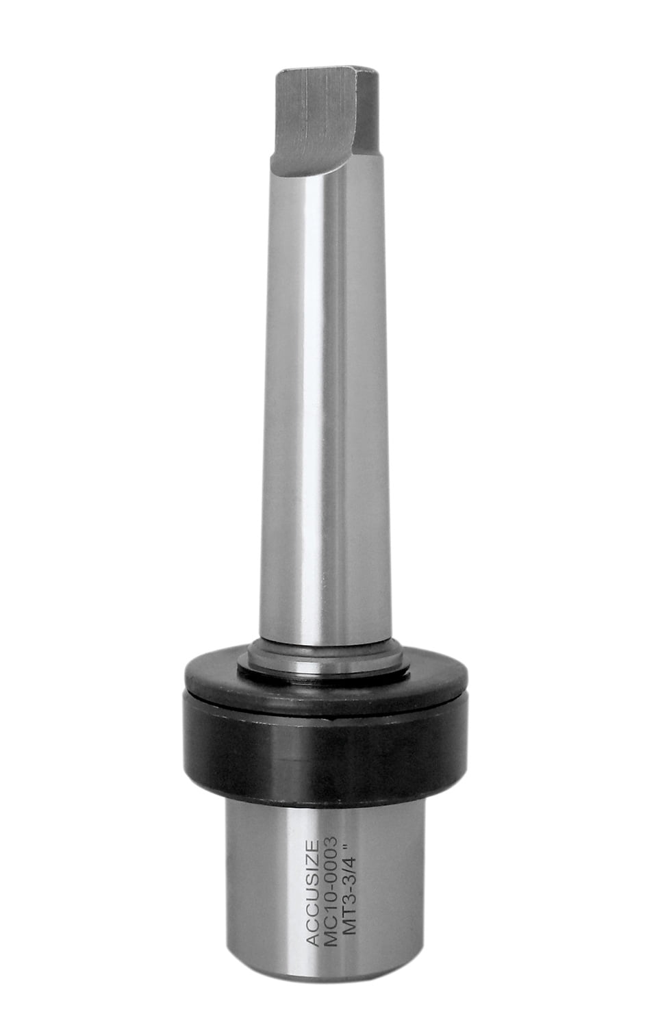 Accusize Annular cutter arbor, MT3 to 3/4" Weldon Shank, with Coolant System For Drill Use