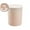 Beige, variant on Dvruxg Wastebasket Trash Can - Desktop Mini Plastic Waste Garbage Can with Lid, Countertop Trash Bin Table Waste Paper Basket Round Small Trash Can for Office Bathroom Bedroom