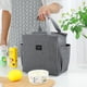 thumbnail image 5 of Bolsa para lonchera, bolsa aislante, bolsa para el almuerzo, bolsa grande para almuerzo para niños y estudiantes, bolsa aislante de papel de aluminio para comida, bolsa para lonchera, 5 of 5
