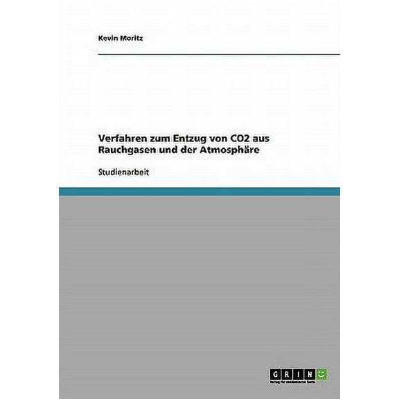Verfahren Zum Entzug Von Co2 Aus Rauchgasen Und Der Atmosphare