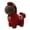 Red, variant on Gray Horse Plush Toy – 13.78in Soft Stuffed Animal Festival Doll, Cartoon Lunar New Year Decoration, 2026 Year of the Horse Gift for Kids & Adults