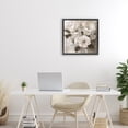 thumbnail image 3 of Stupell Industries Shabby Chic Ivory Flower Bushel Black Floating Frame Canvas Art, 18 x 18, by Nan, 3 of 8
