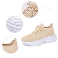 thumbnail image 4 of IEMIEMIEM Women Walking Shoes 2026 Slip On Tennis Sneakers Non-Slip Gym Workout Mesh Casual Sock Trainers Breathable Lightweight Comfortable Orthopedic Shoes Khaki 8 Wide, 4 of 8