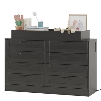 neo classic dresser Warm White Mid-century Neoclassical Dresser