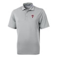 thumbnail image 2 of Men's Cutter & Buck  Gray Philadelphia Phillies Virtue Eco Pique Recycled Polo, 2 of 3