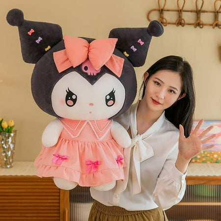 New Kuromi Plush Toy Melody Doll Gives Best Friend Sleep with Large Pillow Gifts