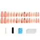 thumbnail image 1 of 30 parches largos trapezoidales para uñas-7 piezas de herramientas para uñas en embalaje neutro-Uñas nuevas usadas a mano, 1 of 6