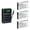 1 Charger + 3 Batteries, variant on Kastar 1-Pack Battery with LZD3 Triple Charger Compatible with Samsung SLB-10A JVC BN-VH105 SeaLife SLB10A Toshiba PA5081 BenQ DLI-301 Zoom BT-02, Samsung WB700 WB800F WB850F, JVC GC-XA2, Zoom Q4 Q4n