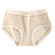 thumbnail image 1 of Calzoncillos hipster Gibobby mujeres algodón ahuecado levantan nalgas bragas breves beige M, 1 of 4