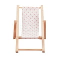 thumbnail image 3 of Silla de playa de Madera Zulema 1:12 accesorios de muebles miniatura plegable, 3 of 7