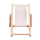 thumbnail image 3 of Silla de playa de Madera Zulema 1:12 accesorios de muebles miniatura plegable, 3 of 7