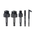 thumbnail image 3 of koolsoo 5Pcs Auto Transmission Automatic Fluid Oil Filling Filler Adapter Aluminum Alloy, 3 of 9