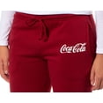 thumbnail image 3 of Coca-Cola Women's Holiday Graphic Junior's Sweatpants Flair Lounge Pajama Pants, 3 of 7