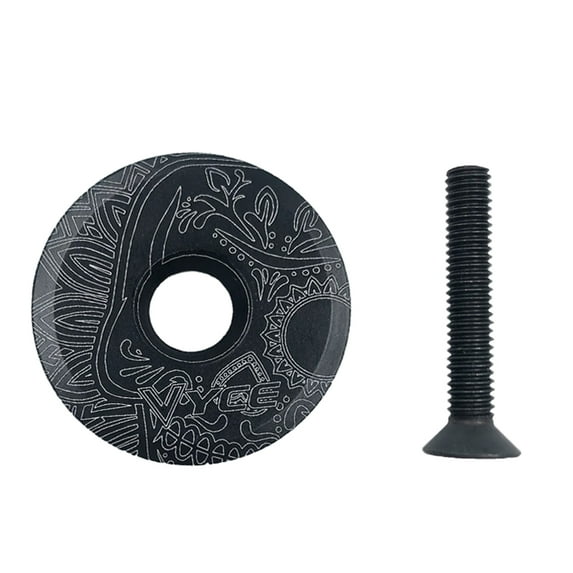 1/8 inch Bike Headset Stem Top Caps for MTB,Mountain Bike,Road Bike,Aluminum