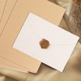thumbnail image 6 of 35Pcs Writing Stationery Set Includes Envelopes Linen Paper Sealing Candle Seal For Invitations Greetings Decoration, 6 of 8