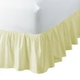thumbnail image 3 of 100% Egyptian Cotton 1 PCs Ruffled BedSkirt 15 inches (Ivory,Full), 3 of 5