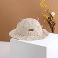 thumbnail image 3 of Yunliwuli Baby Girl Sun Hat, Cute Floral Bow Wide Brim Hat Newborn Bucket Hat for Casual Daily, 3 of 5