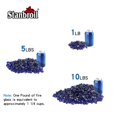 thumbnail image 3 of Cristales para Fuego Stanbroil Azul Cobalto 4.5 kg, Polígono 1.27 cm, 3 of 6